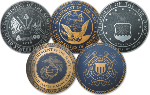 US Armed Forces Seals Logo